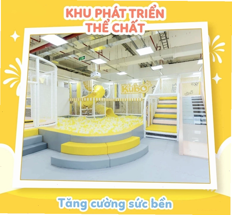 Khu vui chơi phát triển thể chất cho bé tại Kubo Cà Mau