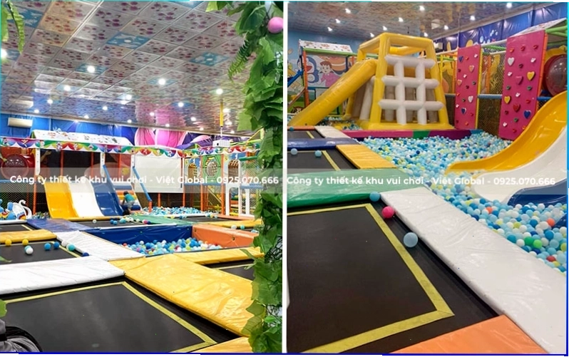 Khu vui chơi trẻ em Mon Kids Long Xuyên