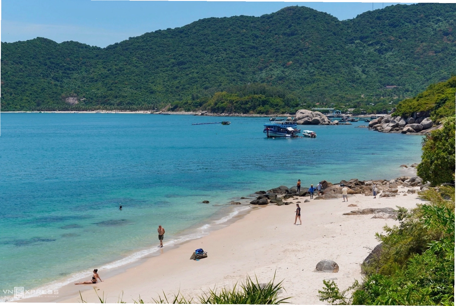 Khung cảnh biển đảo tuyệt đẹp tại Cù Lao Chàm