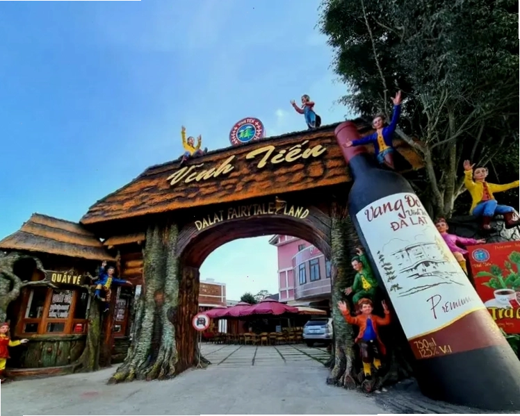 Khung cảnh cổ tích tại Fairytale Land Đà Lạt