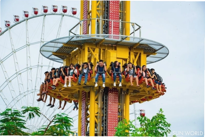Khung cảnh đẹp mắt tại Công Viên Châu Á Đà Nẵng