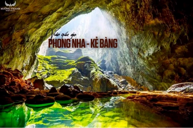Khung cảnh hùng vĩ bên trong động Phong Nha