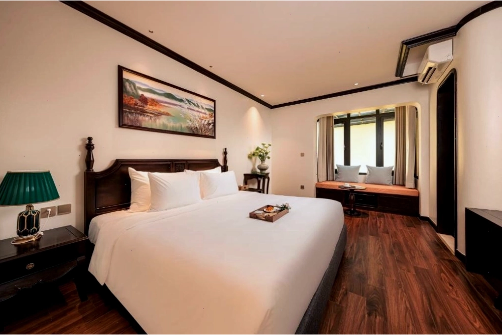 Kiến trúc ấn tượng của Tam Coc Holiday Hotel & Villa