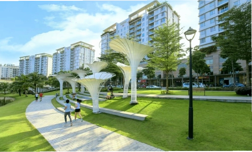 Kiến trúc cây xanh độc đáo tại Công viên Sala