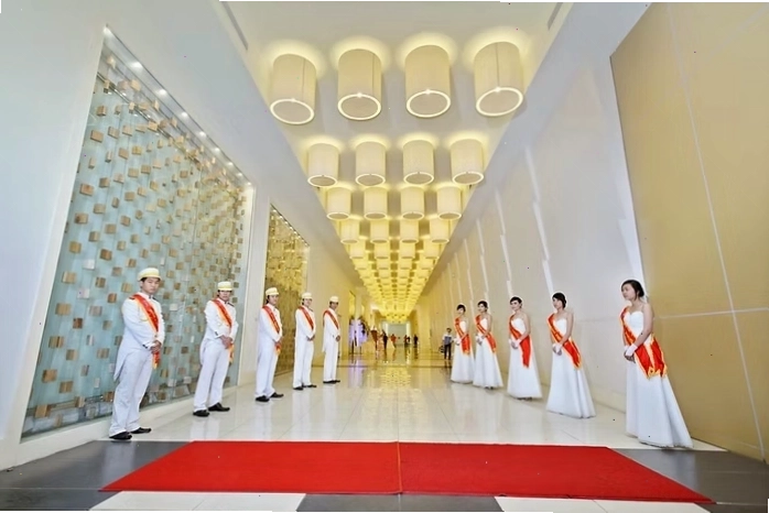 Kiến trúc châu Âu ấn tượng tại không gian nhà hàng Đông Phương