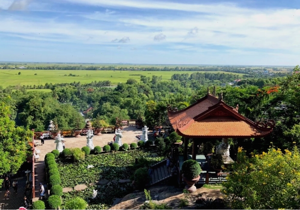 Kiến trúc Chùa Tây An Cổ Tự tại Núi Sam, An Giang