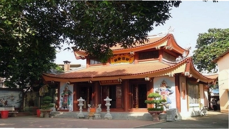 Kiến trúc cổ kính của Đền Hạ Tuyên Quang