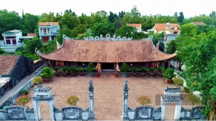 Kiến trúc cổ kính của Đình Trà Cổ