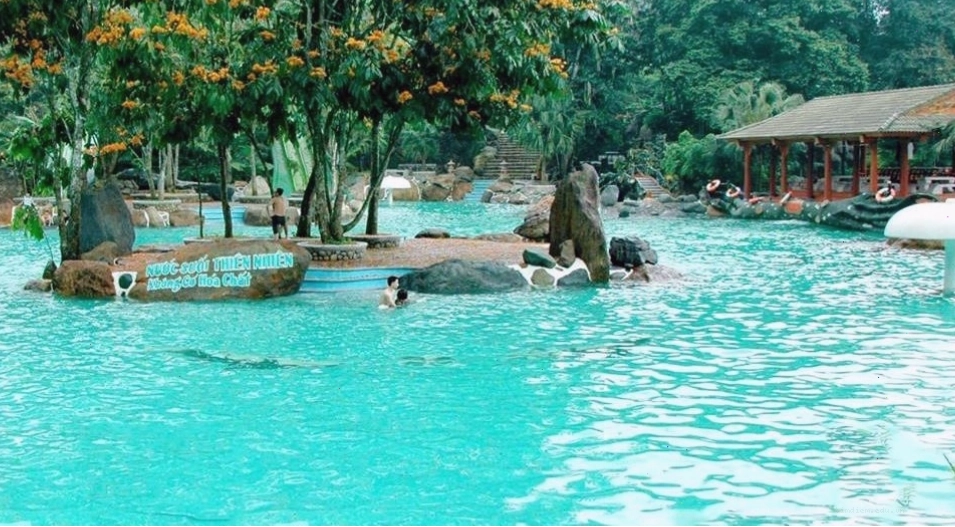 Kiến trúc cổ kính của Thiên Sơn Suối Ngà resort