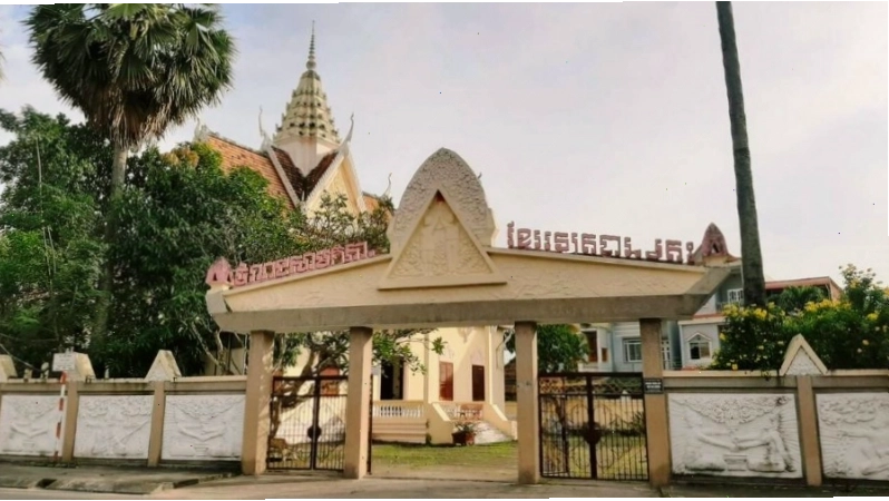 Kiến trúc đặc trưng của Nhà trưng bày Văn hóa Khmer