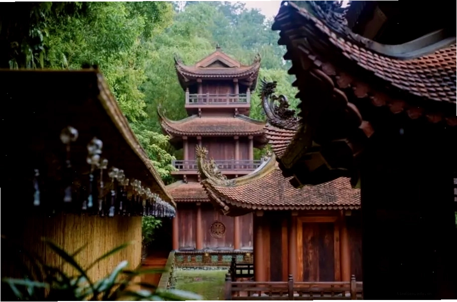 Kiến trúc độc đáo bên trong Chùa Địa Tạng Phi Lai Tự
