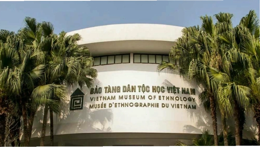 Kiến trúc độc đáo của Bảo tàng Dân tộc học Việt Nam.