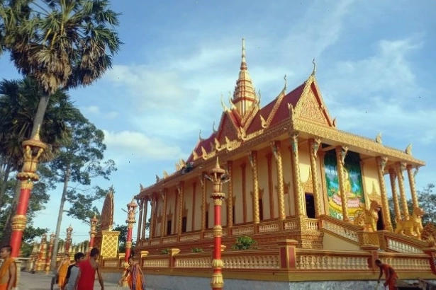 Kiến trúc độc đáo của chùa Xiêm Cán Bạc Liêu
