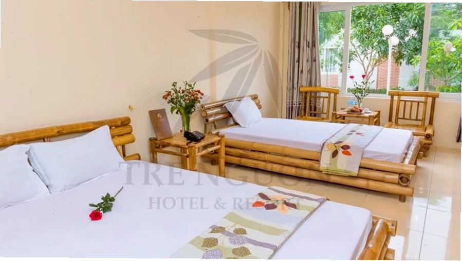 Kiến trúc độc đáo của Khách sạn Tre Nguồn Thiên Cầm