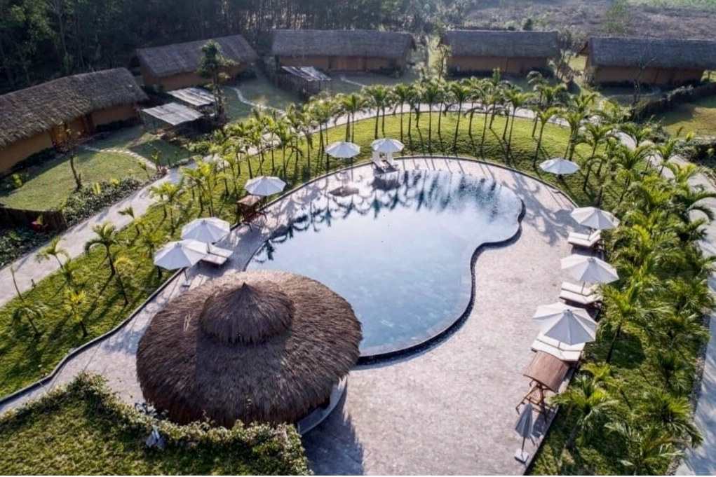 Kiến trúc độc đáo của khu nghỉ dưỡng
