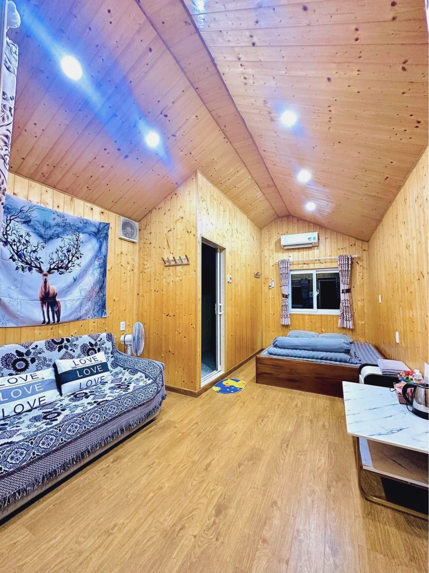 Kiến trúc độc đáo của một căn bungalow tại Henisi Homestay
