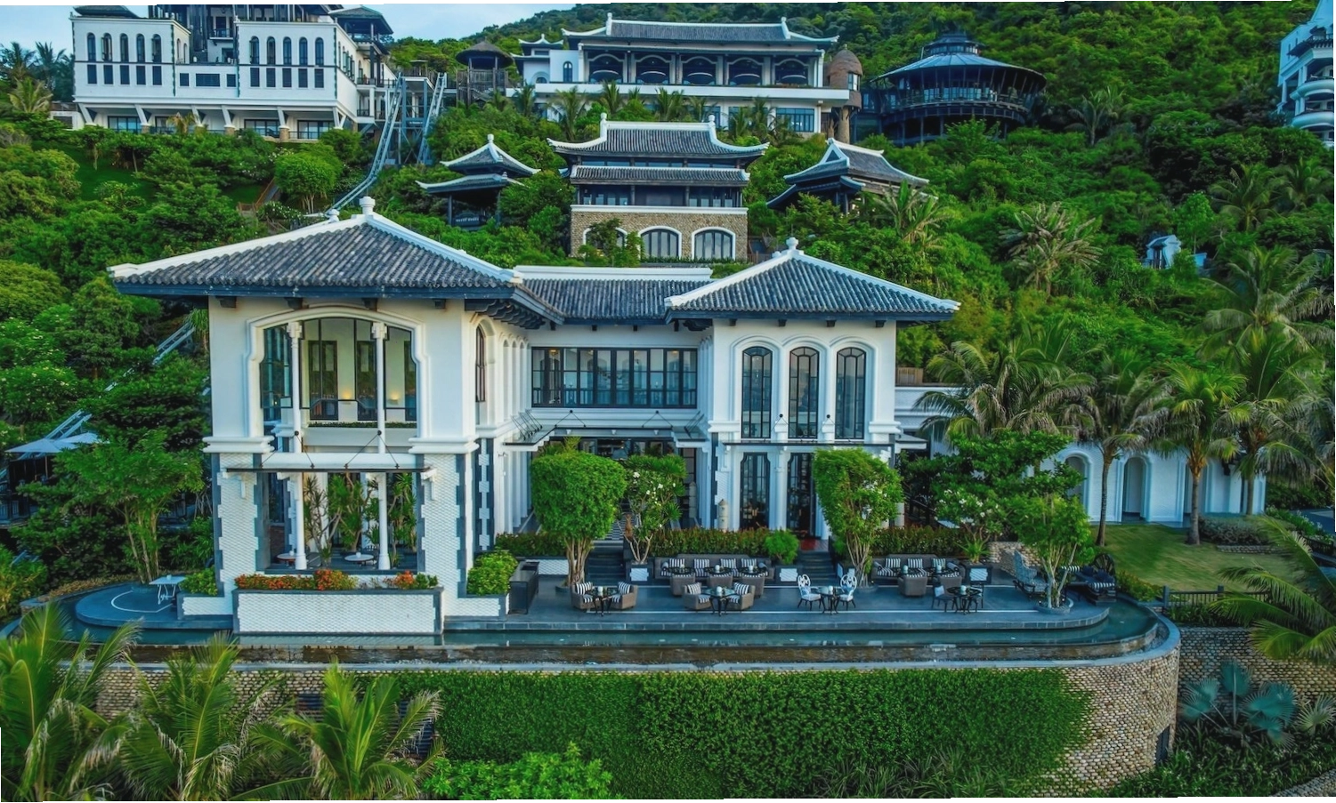 Kiến trúc độc đáo của nhà hàng La Maison 1888 Đà Nẵng