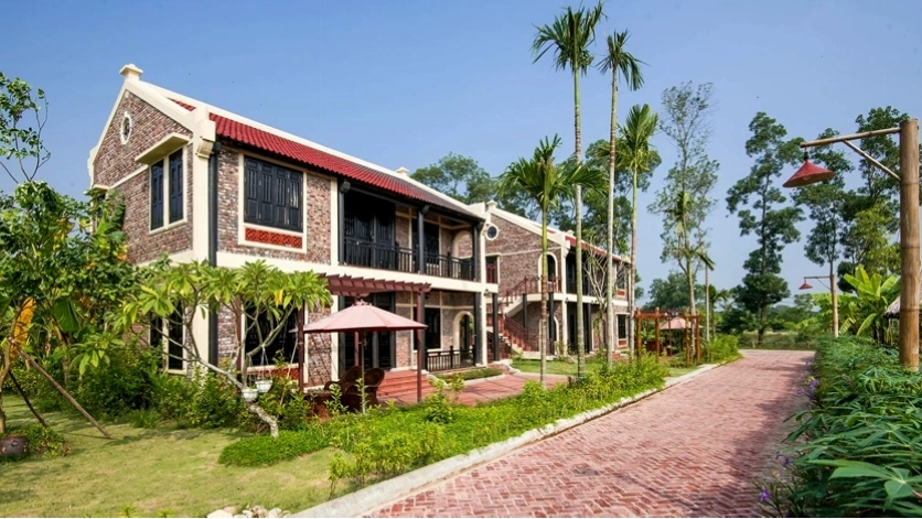 Kiến trúc độc đáo của Nhà Phú Ông tại Vườn Vua Resort