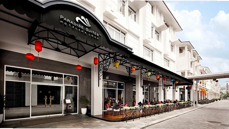 Kiến trúc độc đáo của Paradise Suites Hotel