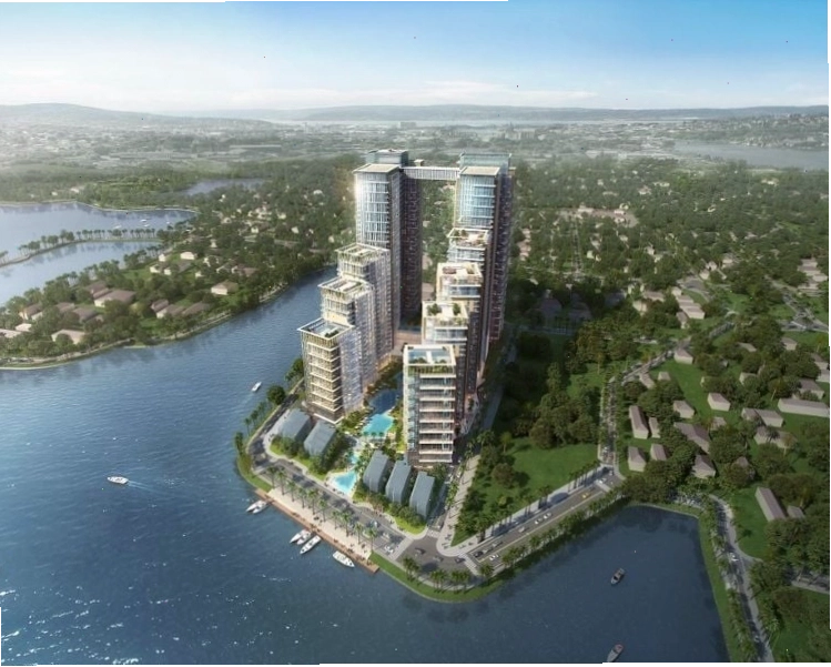 Kiến trúc hiện đại của Somerset West Point Hà Nội