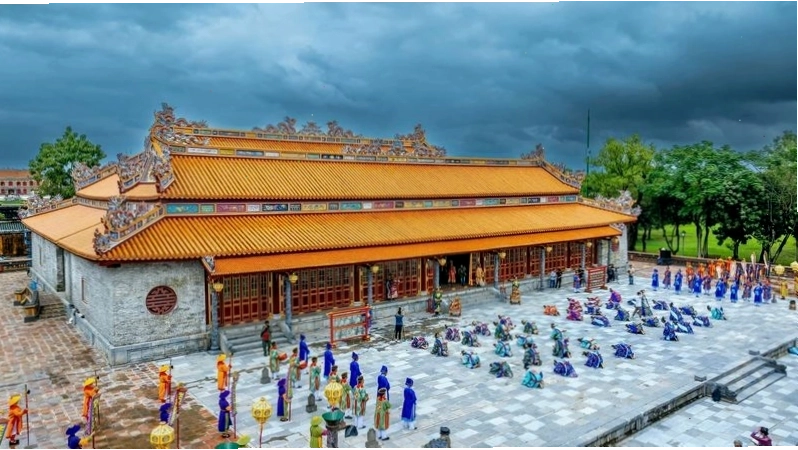 Kiến trúc lộng lẫy của Điện Thái Hòa