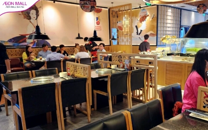 King BBQ - Nhà hàng buffet nướng Hàn Quốc tại AEON MALL Bình Tân