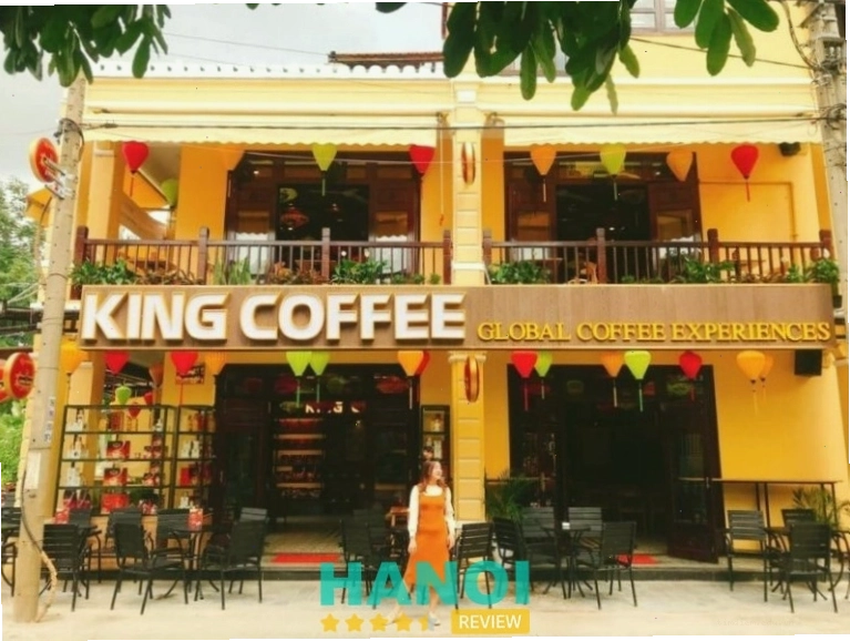 King Coffee, Hà Nội - Quán cafe cá koi sang trọng