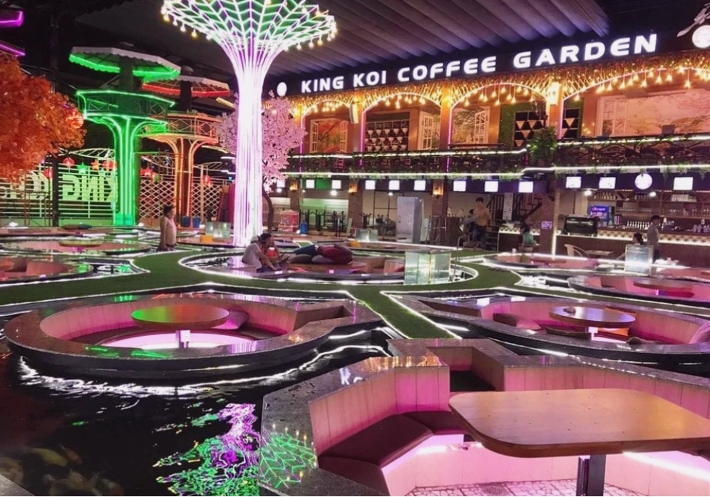 King Koi được xem là điểm đến yêu thích của gia đình và hội bạn bè
