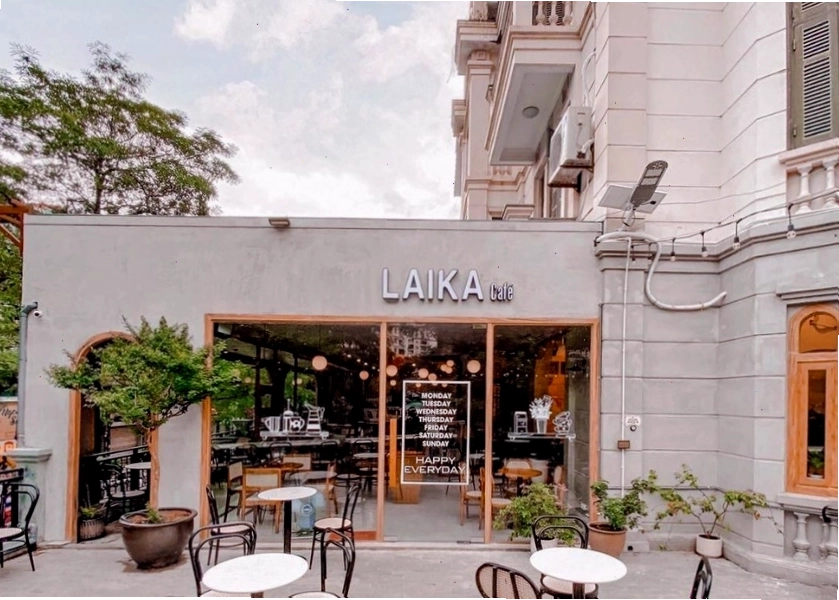 Laika Coffee là quán cafe view đẹp tại Cầu Giấy