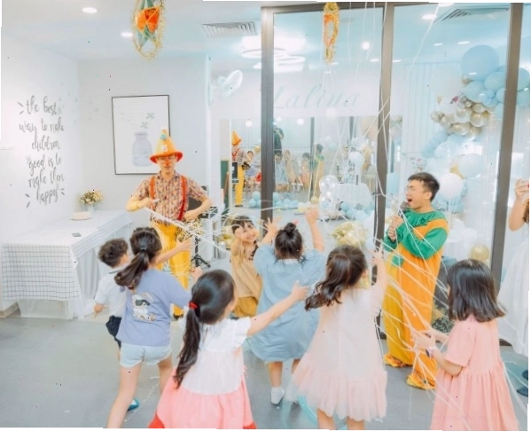 Lalina Kids Cafe với thiết kế ấn tượng
