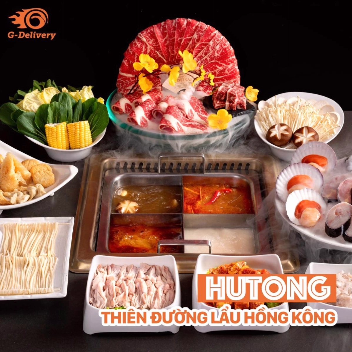 Lẩu Hutong mang phong cách Hồng Kông