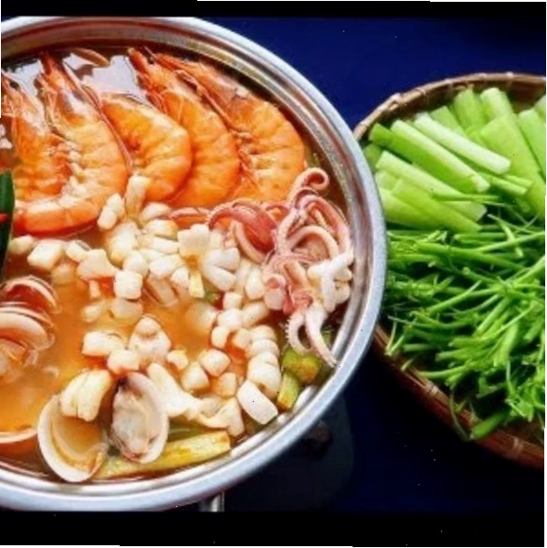 Lẩu Thái hải sản đậm đà hương vị
