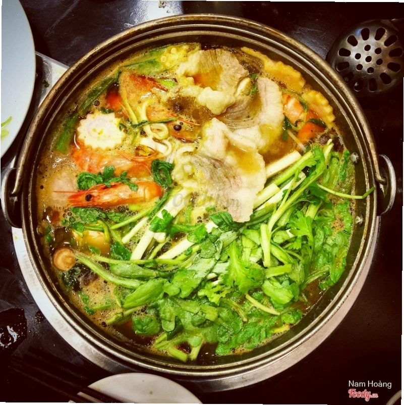 Lẩu Thái tại nhà hàng Chen