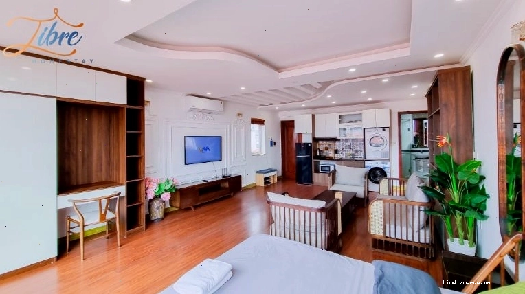 Libre homestay tập hợp những phòng ốc như những căn chung cư nhỏ
