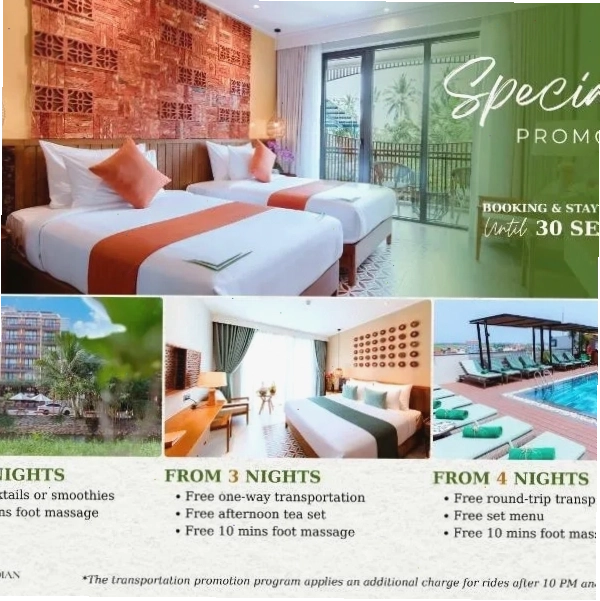 Little Gem Hoi An Boutique Hotel & Spa với hồ bơi và khu vườn xanh mát