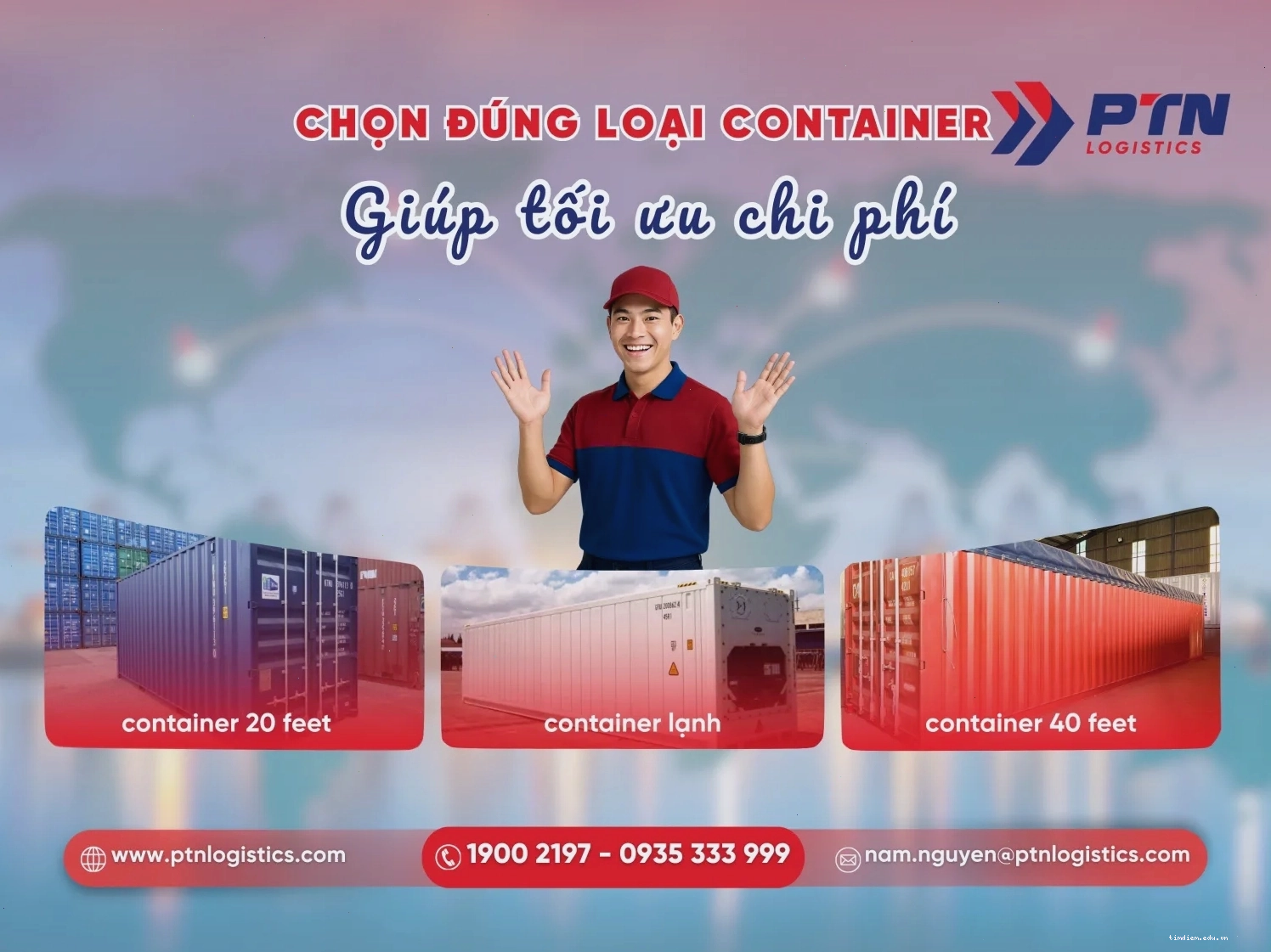 Loại bảng giá cước theo nhóm container