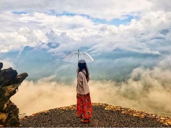 Lối đi nhỏ dẫn vào phòng nghỉ