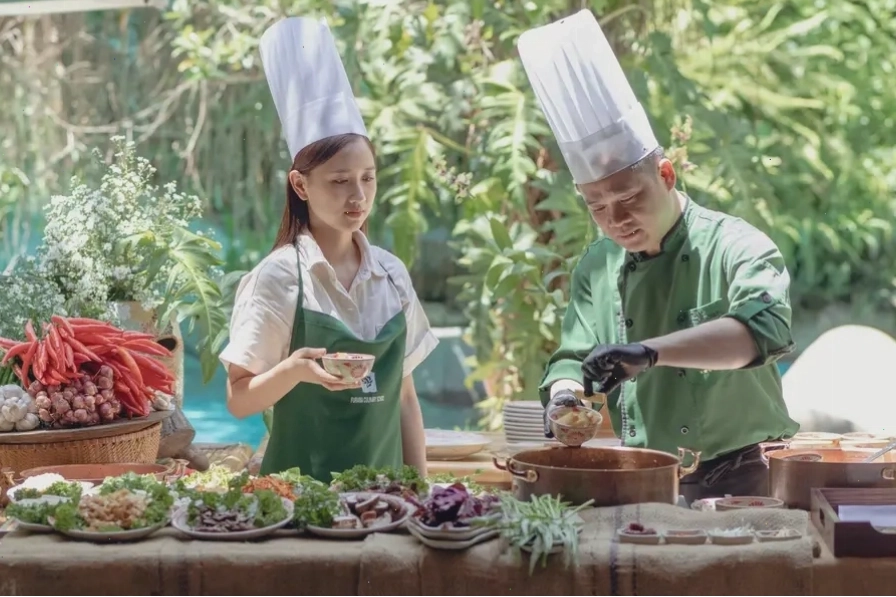 Lớp học nấu ăn giúp du khách khám phá tinh hoa ẩm thực Việt