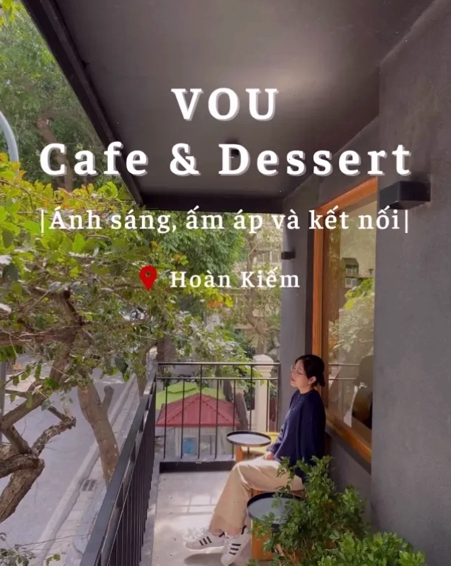 Ly cafe muối đặc trưng tại Vou Cafe Tông Đản