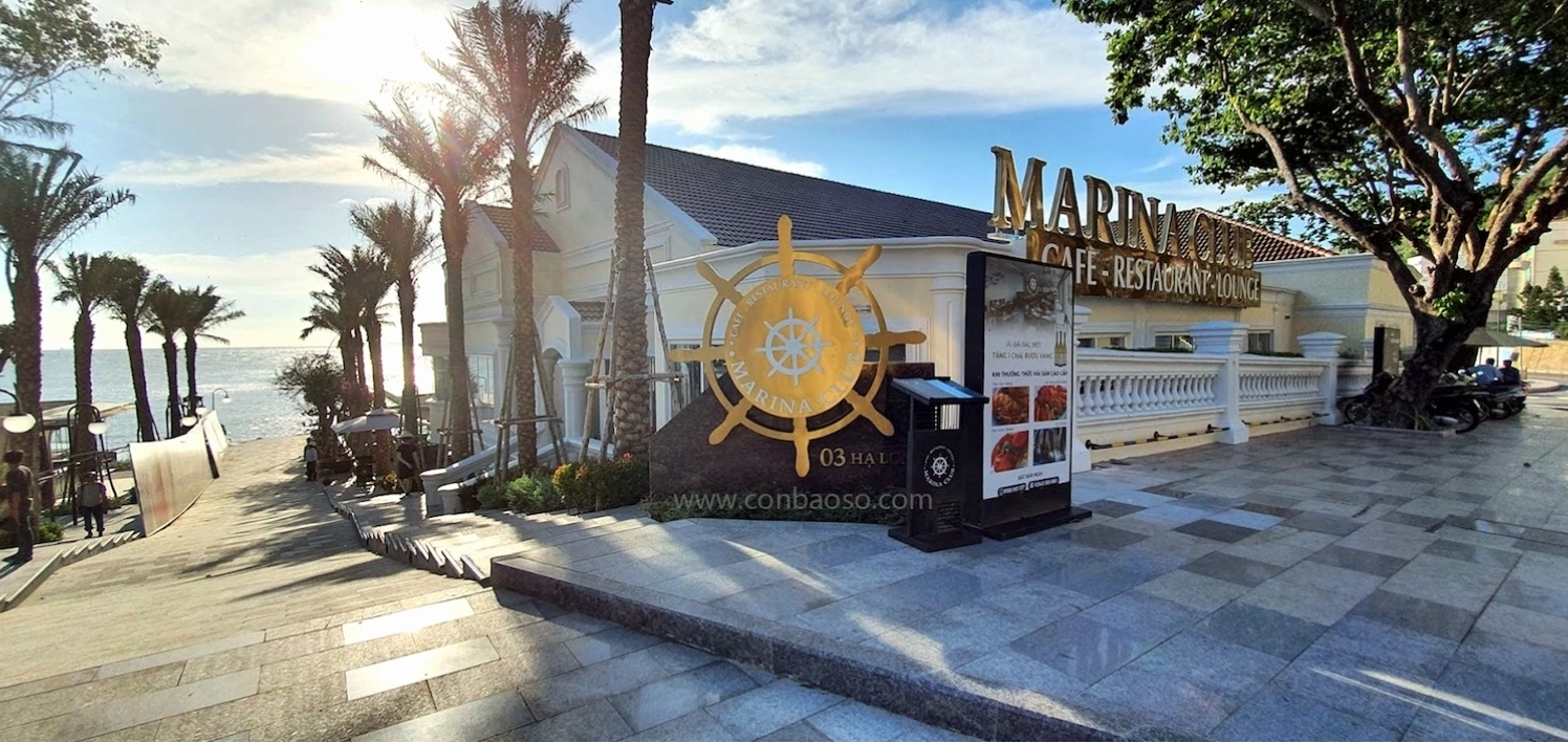 Marina Club Vũng Tàu nhìn từ xa với thiết kế ấn tượng