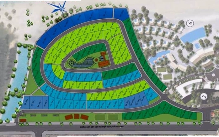 Mặt bằng tổng thể dự án Furama Villas Đà Nẵng