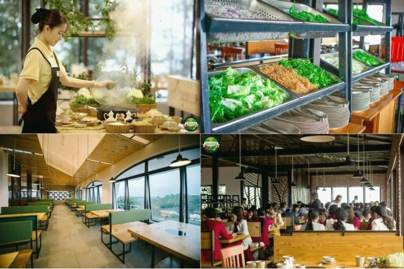 Mây Lang Thang Đà Lạt nhìn từ xa