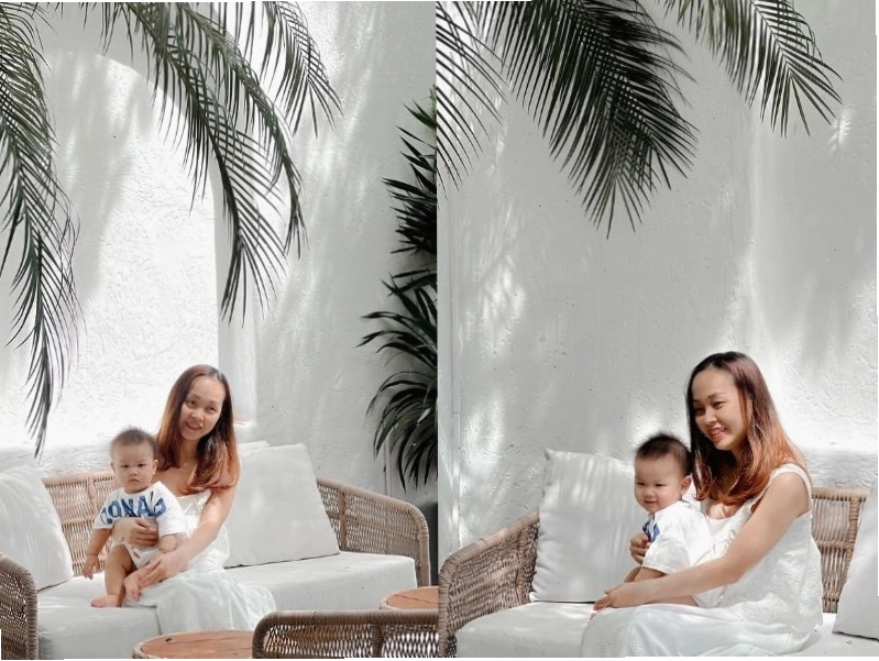 Mẹ và bé thư giãn trong không gian yên tĩnh của Fika