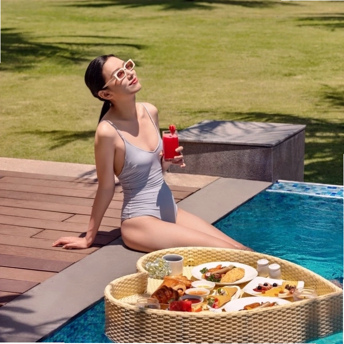 Melia Vinpearl Cua Hoi Beach Resort nhìn từ trên cao