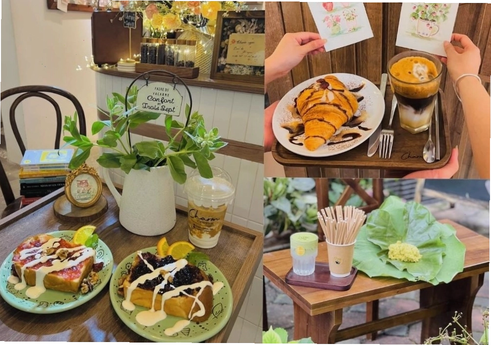 Menu đồ uống đa dạng tại quán cafe Láng Hạ