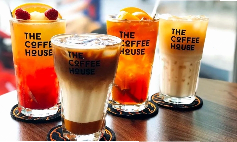 Menu đồ uống đa dạng và hấp dẫn tại The Coffee House