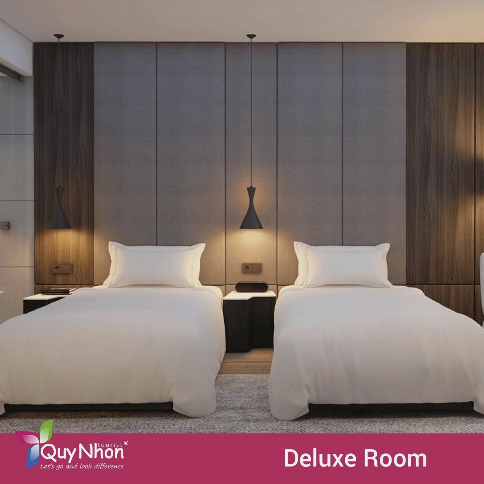 Meria Hotel Quy Nhơn với hạng phòng Deluxe Room ấn tượng