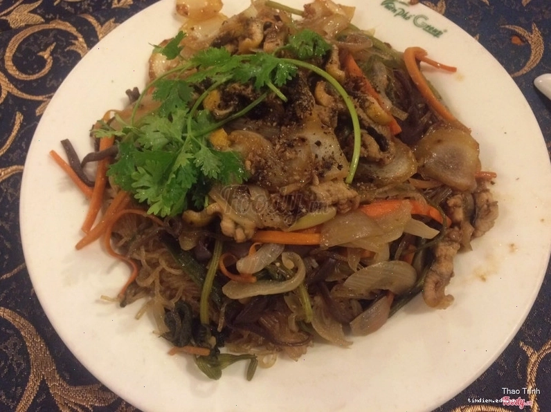 Miến xào lươn hấp dẫn