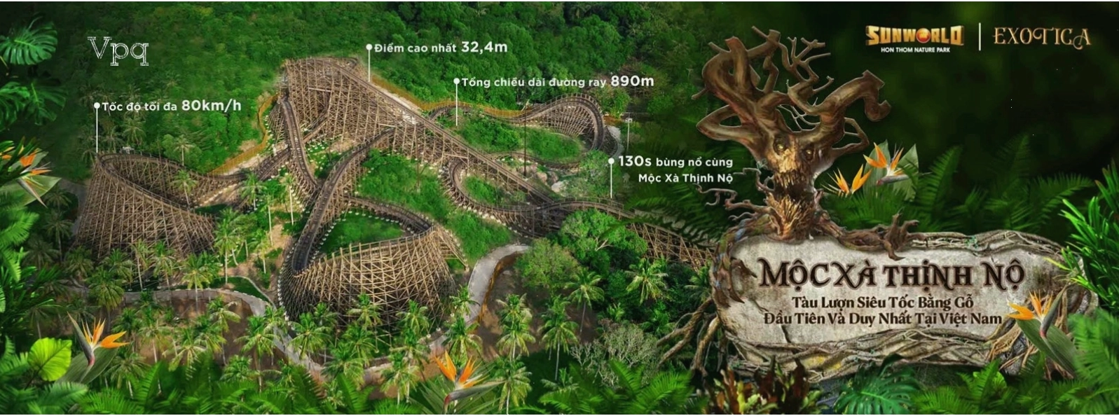 Mô phỏng trò chơi Roller Coaster hai làn trượt tại công viên