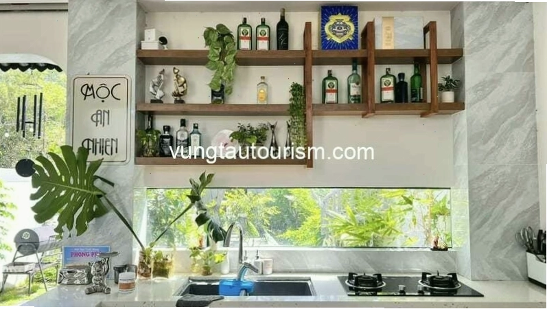 Mộc Homestay Phước Hải có không gian đẹp